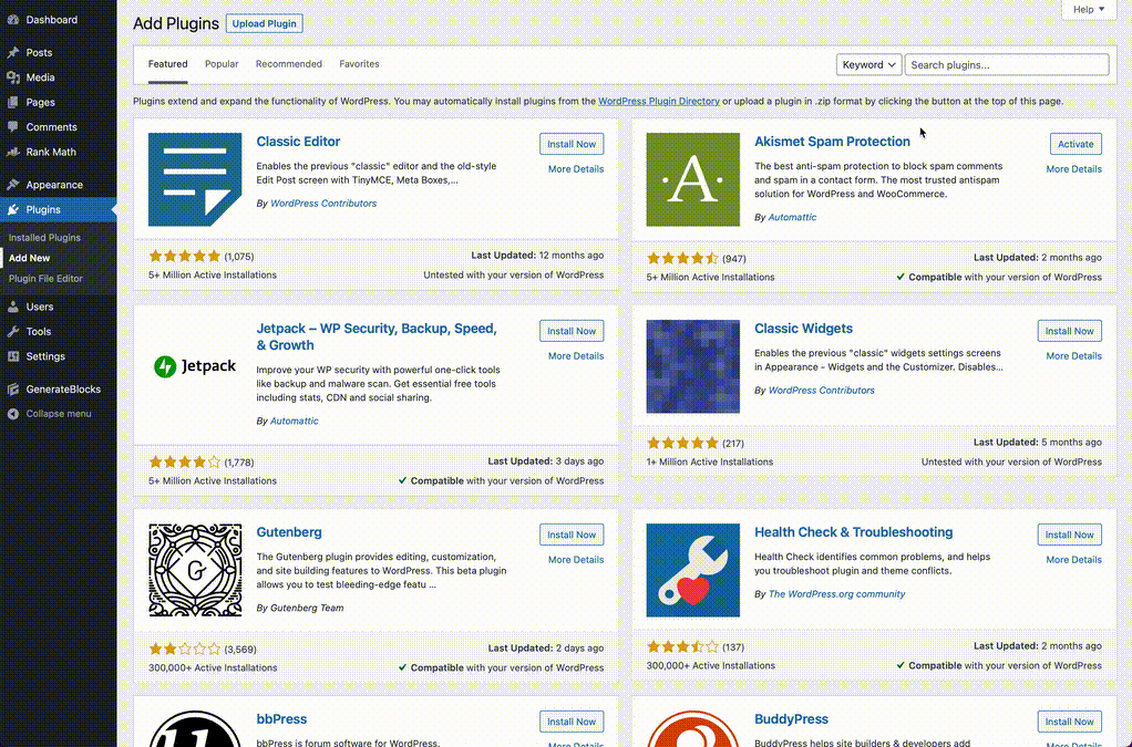 Plugin Wordpress Google Analytics