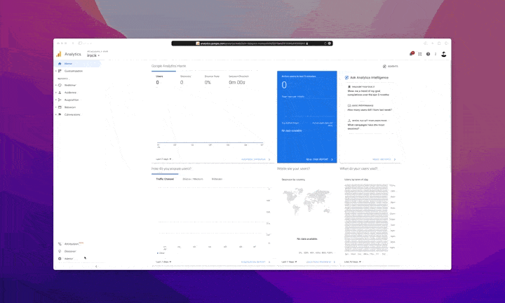 setup Google Analytics